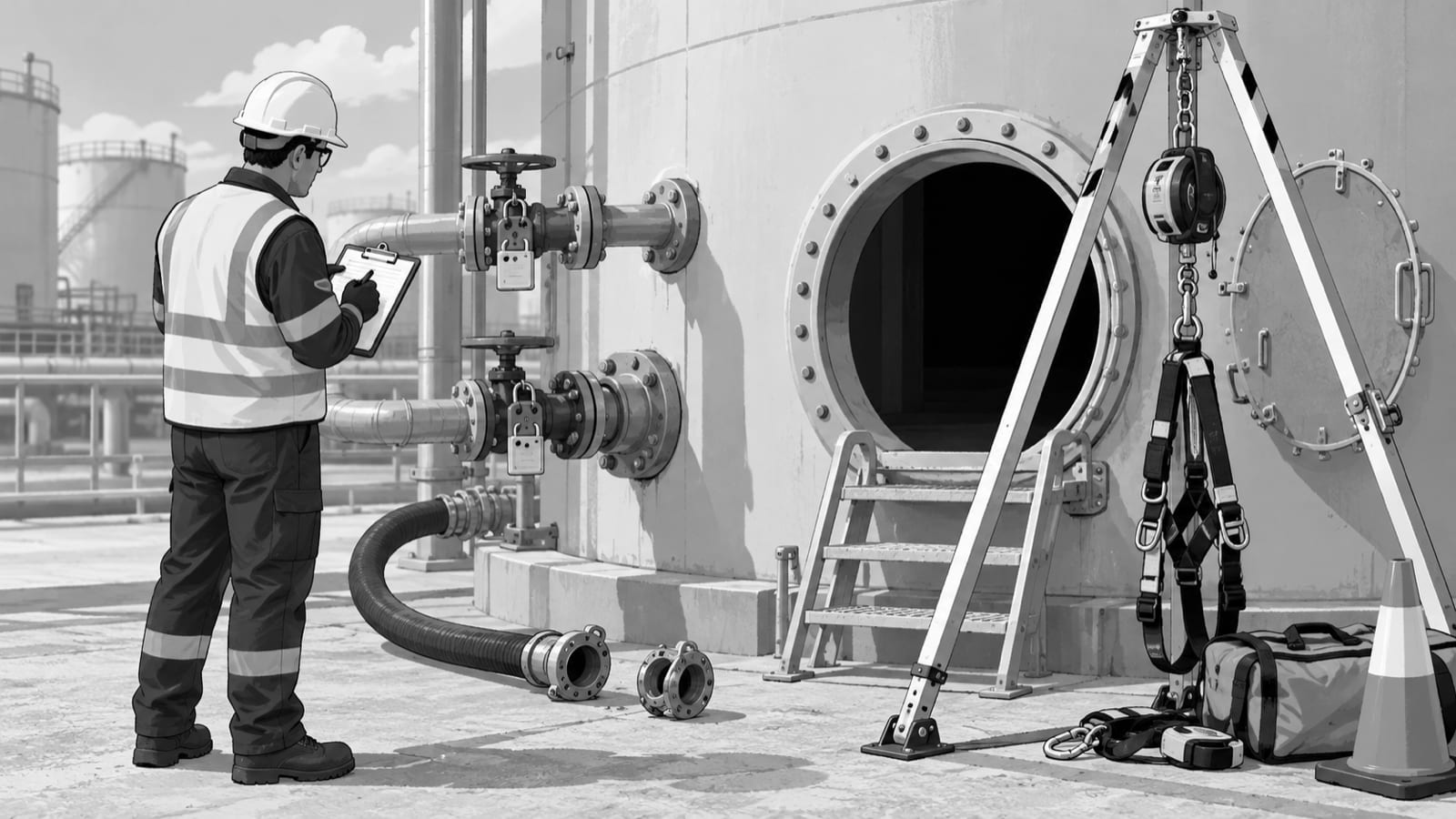 Confined Space Isolation Verification: What Employers Should Confirm Before Opening Tanks and Vessels